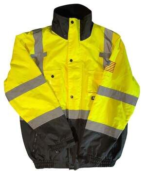 Pip ansi Type R Class 3 Rip Stop Premium Plus Hi-Vis Bomber Jacket
